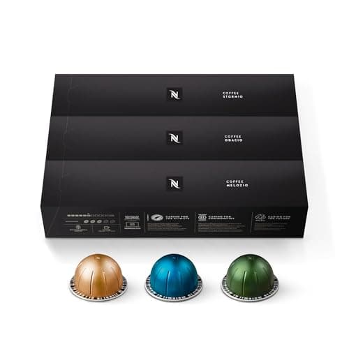 Nespresso Capsules Vertuo, Variety Pack, Medium and Dark Roast Coffee, 30 Count Coffee Pods, Brews 7.8 oz. - Image 1