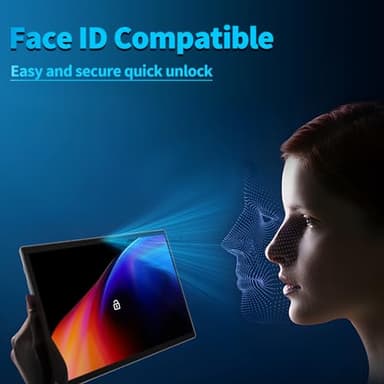 YLEEBG Android Tablet with Keyboard,10 inch Android 14 Tablets, 12GB RAM 128GB ROM, 1TB Expand, 8000mAh, 2.4G/5G WiFi, Bluetooth, GMS Certified, with Case, Mouse, Stylus Tablet PC (Deep Black Case) - Image 4