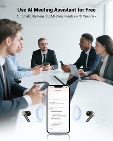 Ai Translation Earbuds Real Time, Language Translation Earbuds,Supports 144 Languages Online Translation,TWS Language Translator Earphone with Bluetooth and APP,Fit iOS & Android for Travel Business - Image 4