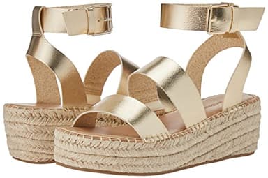 The Drop Women's Listilla Espadrille Wedge Sandal, Gold, 9 - Image 6