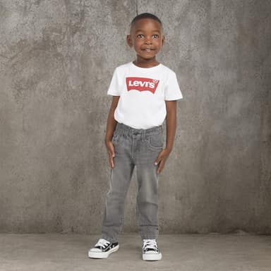 Levi's Boys' 511 Slim Fit Performance Jeans, City Fog, 16 - Image 6