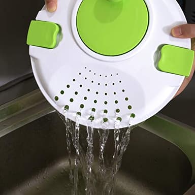 7 in 1 Multifunction Kitchen Gadget set 4L Salad Spinner Vegetable Dryer Grater Slicer - Image 4