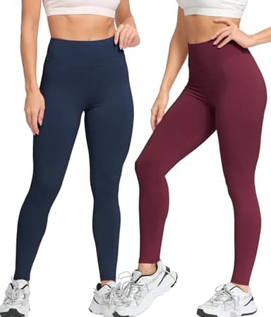 Natural Feelings Buttercloud High Waisted Leggings for Women Ultra Soft Stretch Slim Yoga Leggings - Image 2