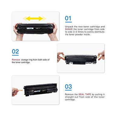 LxTek Compatible Toner Cartridge Replacement for Canon 137 Black Toner Cartridge 137 CRG137 to Use with Imageclass D570 MF232w MF242dw MF240 MF230 MF216n MF236n(2 Pack, 137 Black) - Image 8