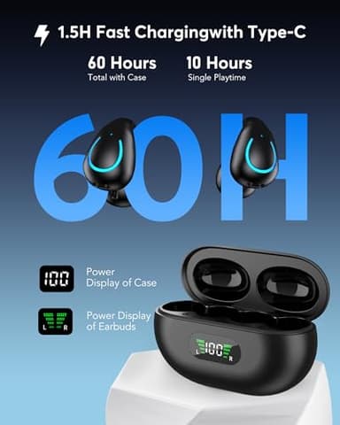 Boytond AI Translation Earbuds Real Time 144 Languages 60H Playtime Translator Ear Buds Audifonos Traductores Inglés Español Wireless Earphones Bluetooth Headphones for Travel Business Meeting - Image 5
