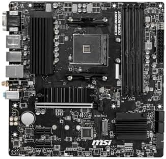 MSI B550M PRO-VDH WiFi ProSeries Motherboard (AMD Ryzen 5000, AM4, DDR4, PCIe 4.0, SATA 6Gb/s, M.2, USB 3.2 Gen 1, Wi-Fi, Bluetooth, D-SUB/HDMI/DP, Micro-ATX - Image 4