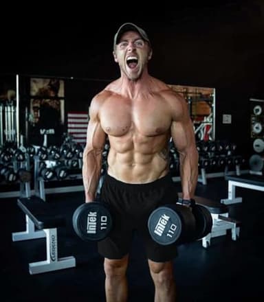 COOFANDY Men's 3 Pack Gym Workout Shorts Quick Dry Training Bodybuilding Shorts Mesh Athletic Short Pants with Pocket - Image 2