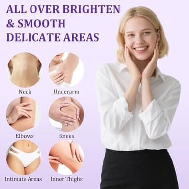 Dark Spot Remover for Body, Skin Bleaching Cream with Vitamin C for Intimate Areas, Skin Lightening Cream Dark Spot Corrector for Underarms, Knees, Elbows, Inner Thighs & Bikini Line,1.7fl oz - Image 5