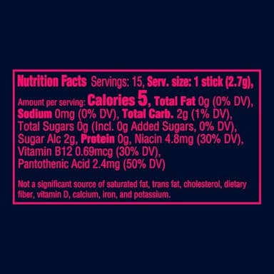 RESPAWN Energy and Focus Gum by Razer, Recharge Chewing Gum Sugar-Free - Pomegranate Watermelon, 15 Count (Pack of 10) - Image 2