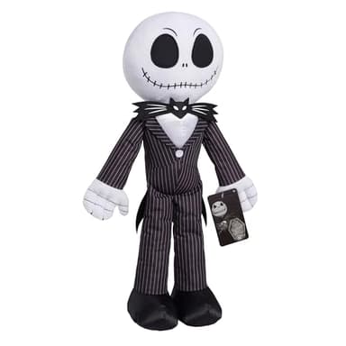 Just Play Disney Tim Burton's The Nightmare Before Christmas 19.5-inch Large Plush Jack Skellington, Kids Toys for Ages 3 Up - Image 4