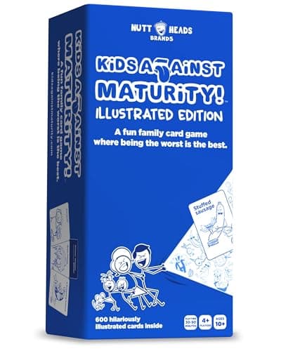 Kids Against Maturity: Card Game for Kids and Families, Super Fun Hilarious for Family Party Game Night - Image 1