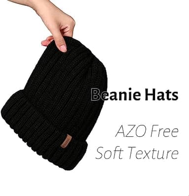 FURTALK Winter Hats for Women Fleece Lined Beanie Knit Chunky Womens Snow Cap - Image 5