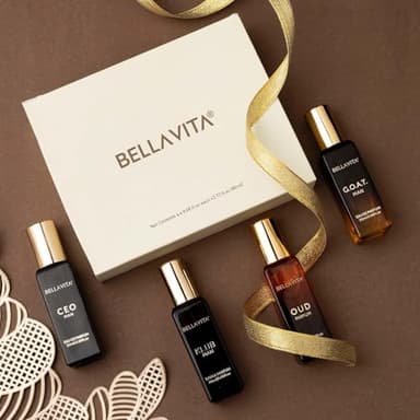 Bella Vita Luxury Long Lasting Perfume Gift Set for Man | 4x20ml | Gifts for Men | Woody, Citrusy, Oud, Premium Fragrance Scent | KLUB, OUD, CEO, G.O.A.T - Image 7
