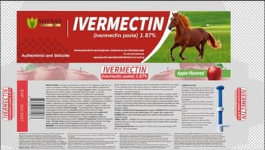 Ivermectin Horse Paste 1.87% – Apple Flavored – 6.08g Tube – for Horses Up to 1250 lb - Image 8