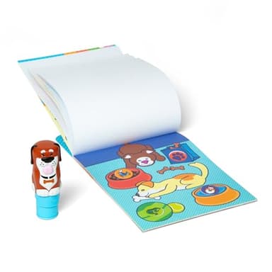 Melissa & Doug Sticker Wow!™ Dog Bundle: 24-Page Activity Book, Refillable Sticker Stamper, Mini Pad, 500 Stickers, Arts and Crafts for Kids Ages 3+ - Image 4
