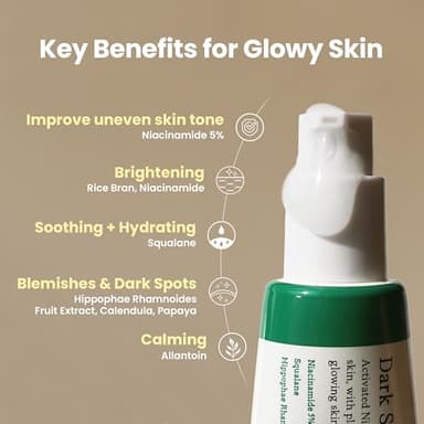AXIS-Y Dark Spot Correcting Glow Serum - 5% Niacinamide Dark Spot Remover For Face - Vegan Korean Skin Care Niacinamide Serum for All Skin Types - 1.69 fl. oz. - Image 5