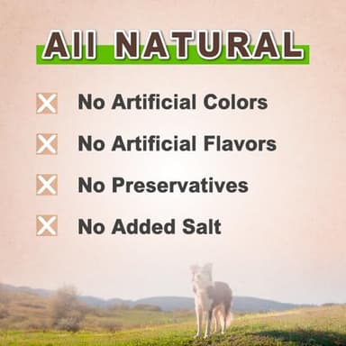 AFreschi Turkey Tendons for Dogs, USA-Sourced, Healthy Dog Treats, Rawhide-Free Puppy Chews, Long Lasting, All Natural, Hypoallergenic Dog Treats for Large Breeds, 2 Count Pack Bone (L) - Image 5