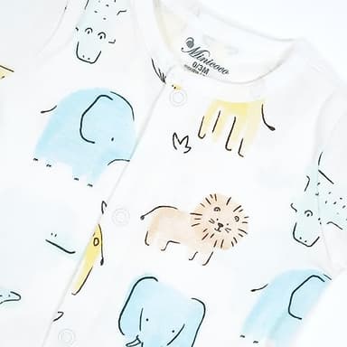 Minicoco 3-Pack 100% Cotton Baby Boy Rompers,0-24Months Short Sleeve Toddler Romper,Breathable Spring/Summer Clothes - Image 4