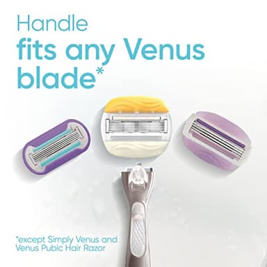 Gillette Venus ComfortGlide Womens Razor Blade Refills, 4 Count, Infused with Olay Coconut Scent - Image 7