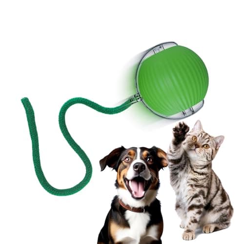 AnyEnjoy Interactive Cat Toys for Indoor Cats,Automatic Cat/Kitten Toys for Bored Indoor Adult Cats,Motion Activated (Green) - Image 1