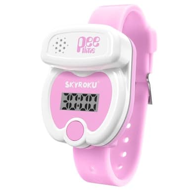 SKYROKU Potty Training Watch for Toddlers – Music & Light Reminders, Silicone Adjustable Strap, Rechargeable, Countdown Timer, Cute Toilet Shape – Easy Setup & Safe for Kids - Image 1