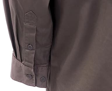 TICOMELA FR Shirts for Men Flame Resistant/Fire Retardant Shirt NFPA2112 7.5oz Gray Men's Welding Shirt - Image 7