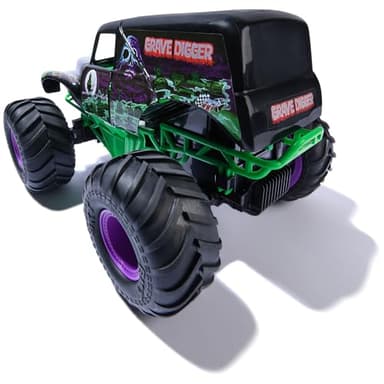 Monster Jam, Official Smash & Bash Grave Digger Remote Control Indoor & Outdoor Vehicle, 1:15 Scale Repairable Monster Truck, Kids Toys for Boy and Girls Ages 4 and up - Image 6