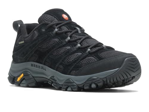 Merrell Men's Moab 3 WP Hiking Shoe, New Black Night, 9.5 - Image 1