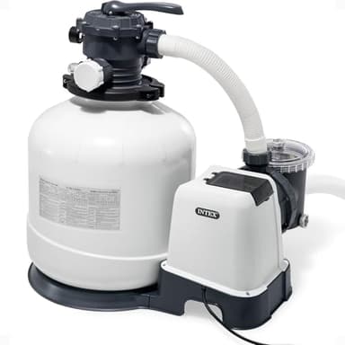 Intex 26651EG 3,000 GPH Above Ground Pool Sand Filter Pump with Automatic Timer - Image 1