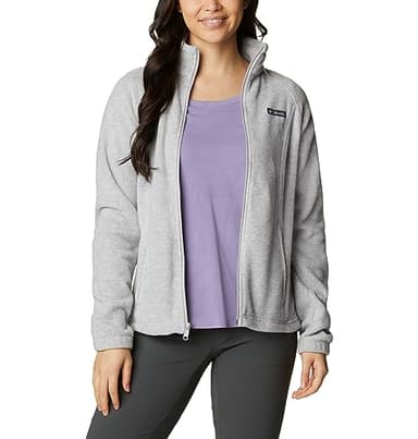 Columbia Womens Benton Springs Full Zip Fleece Jacket, Cirrus Grey Heather, 3X - Image 8