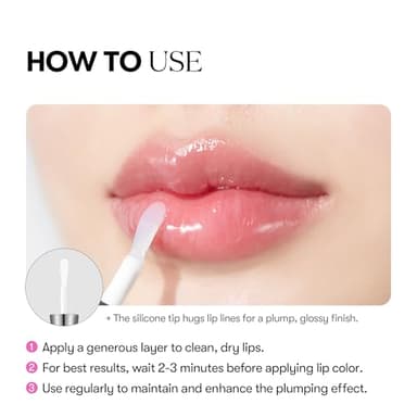 VTCOSMETICS Reedle Shot Lip Plumper, 0.15 oz (4.3 g), Moisturizing, Transparent, Lip Gloss, Fragrance-free, Korean Cosmetics (Expert) - Image 5
