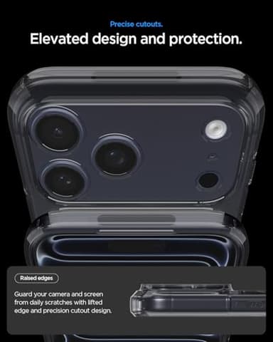 Spigen for iPhone 17 Pro Max Case, Ultra Hybrid T MagFit [Camera Control Button] [Compatible with Magsafe] - Matte Black - Image 7