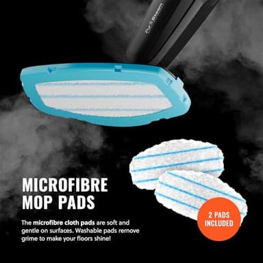 PurSteam Professional Steam Mop | Multi-Surface Floor Cleaner for Hardwood, Tile, Laminate & Carpet | Fast Heating, Lightweight & Chemical-Free Cleaning - Image 9