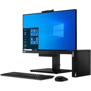 Lenovo ThinkCentre M75q Gen 2 11JN008BUS Desktop Computer - AMD Ryzen 3 PRO 5350GE Quad-core (4 Core) 3.60 GHz - 8 GB RAM DDR4 SDRAM - 256 GB M.2 PCI Express NVMe SSD - Tiny - Black (Renewed) - Image 7