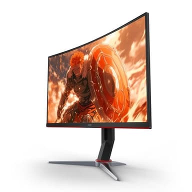 AOC C27G2Z 27" Curved Frameless Ultra-Fast Gaming Monitor, FHD 1080p, 0.5ms 240Hz, FreeSync, 2x HDMI 2.0, 1x Display Port, Height Adjustable, Xbox PS5 Switch Ready, 3-Year Zero-Bright-Dot - Image 10