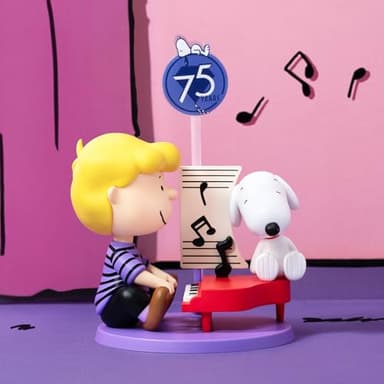 POP MART Peanuts 75th Anniversary | Snoopy Comic Life Series Blind Box Figures, Random Design Action Figures Collectible Toys Home Decorations, Holiday Birthday Gifts for Girls and Boys, Single Box - Image 4