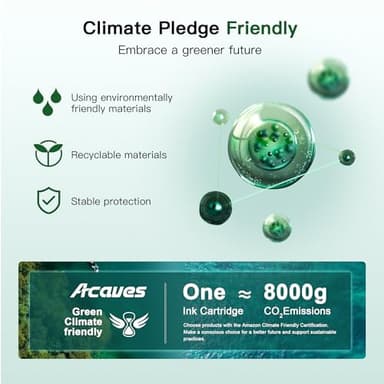 Acaves 910XL Ink for HP 910XL Ink Cartridges Combo Pack Replacement for HP 910 Ink Cartridges for HP Printers HP910XL Work for Office Jet Pro 8020 8025 8028 8010 Printer, Black and Color - Image 7