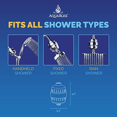 AquaBliss High Output Revitalizing Shower Filter - Reduces Dry Itchy Skin, Dandruff, Eczema, and Dramatically Improves The Condition of Your Skin, Hair and Nails - Chrome (SF100) - Image 6