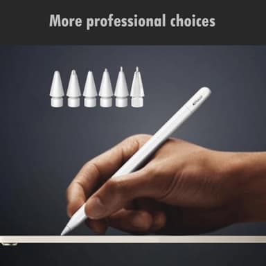 SIXFU Replacement Pencil Tips for Apple Pencil, Multiple Durable iPencil Tip Nibs Accessories for iPad Pro/Apple Pencil Pro/USB-C/ 1st Gen/ 2nd Generation (6 PCS) - Image 7