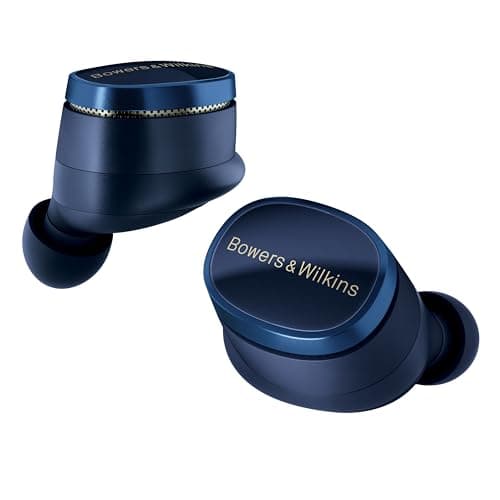 Bowers & Wilkins Pi8 Wireless Bluetooth Earbuds (Midnight Blue), in-Ear Bluetooth Earphones with Qualcomm & aptX Lossless, Active Noise Cancelling Earbuds, 3 Built-in Mics, 15-Min Quick Charging - Image 1