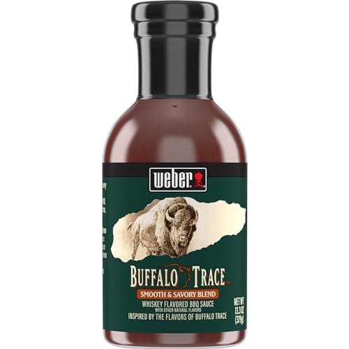 Weber Buffalo Trace Whiskey Flavored BBQ Sauce, 13.3 oz - Image 1