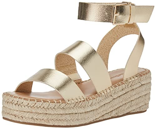 The Drop Women's Listilla Espadrille Wedge Sandal, Gold, 9 - Image 1