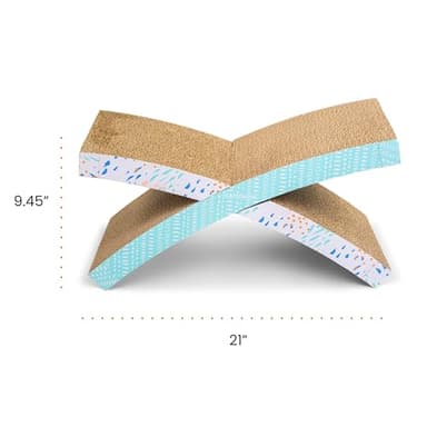 Catstages Easy Life Hammock Cat Lounger & Scratcher – Elevated Spot with Catnip, Comfortable & Multifunctional Design, Supports Cats Up to 20lbs - Image 8