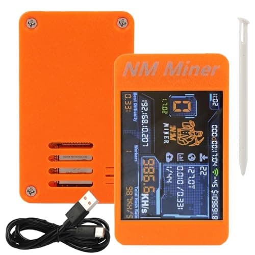 NM Miner Bitcoins Miner Lucky Miner Upgrade 980KH/S 2.8 inch Color Display DIY Solo Miner Crypto Miner Home Use BTC - Image 1