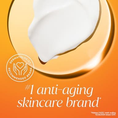 Olay Vitamin C MAX Face Moisturizer, Brightening Cream for Women, Hydrating, Evens Tone, Dark Spot & Hyperpigmentation Reduction, Glowing Skin Care - Niaciniamide, Peptides 1.7 Oz - Image 10