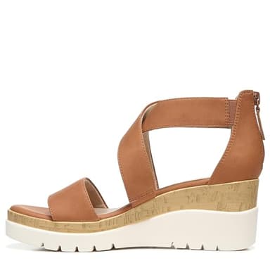 Naturalizer SOUL Women's Goodtimes Wedge Sandal Toffee 9 M - Image 9