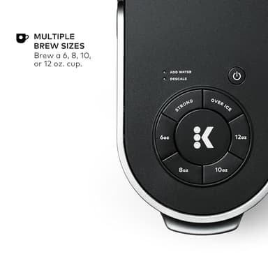 Keurig K-Supreme Single Serve K-Cup Pod Coffee Maker, MultiStream Technology, 4 Brew Sizes, 66oz Dual-Position Removable Reservoir, Black - Image 6