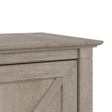 Bush Furniture Key West 2 Drawer Lateral File Cabinet in Washed Gray | Document Storage for Home Office | Accent Chest with Drawers - Image 8