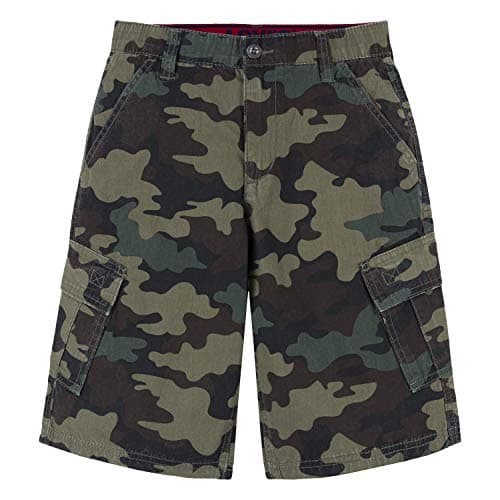 Levi's Boys' Westwood Cargo Shorts, Cypress Camo, 14 - Image 1