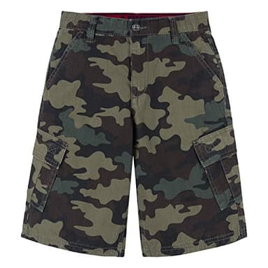 Levi's Boys' Westwood Cargo Shorts, Cypress Camo, 14 - Image 1